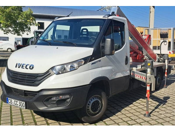 Podizna platforma montirana na kamion Iveco Multitel MX210 Arbeitsbühne: slika Podizna platforma montirana na kamion Iveco Multitel MX210 Arbeitsbühne