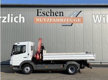 Kiper, Kamion s kranom Mercedes-Benz 818 K Atego / Fassi F65 A Kran: slika Kiper, Kamion s kranom Mercedes-Benz 818 K Atego / Fassi F65 A Kran
