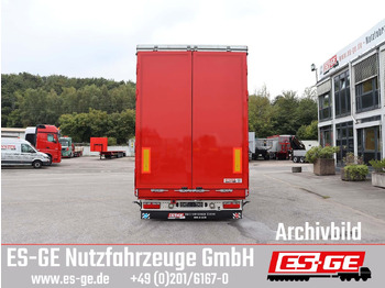 Poluprikolica s niskim utovarivačem ES-GE 4-Achs-Satteltieflader mit Curtainsider-Aufbau: slika Poluprikolica s niskim utovarivačem ES-GE 4-Achs-Satteltieflader mit Curtainsider-Aufbau