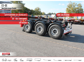 Transporter kontejnera/ Poluprikolica s izmjenjivim sanducima KRONE