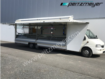 Kamion za prodaju brze hrane IVECO FIAT (I) Ducato Verkaufswagen 6,5 m - Motor neu vor 21 TKM + Kühltheke, Fritteuse: slika Kamion za prodaju brze hrane IVECO FIAT (I) Ducato Verkaufswagen 6,5 m - Motor neu vor 21 TKM + Kühltheke, Fritteuse