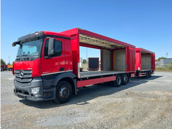 Kamion s ceradom Mercedes-Benz Antos 2540 L 6x2 Pritsche LBW Coca Cola, 8,2m Ge: slika Kamion s ceradom Mercedes-Benz Antos 2540 L 6x2 Pritsche LBW Coca Cola, 8,2m Ge