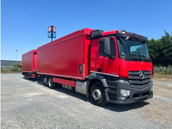 Kamion s ceradom Mercedes-Benz Antos 2540 L 6x2 Pritsche LBW Coca Cola, 8,2m Ge: slika Kamion s ceradom Mercedes-Benz Antos 2540 L 6x2 Pritsche LBW Coca Cola, 8,2m Ge