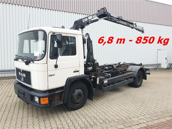 Kamion s kukastom dizalicom MAN