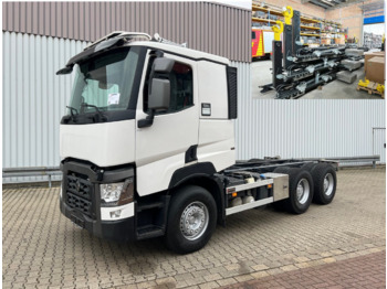 Kamion s kukastom dizalicom RENAULT C 520