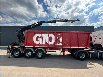 Poluprikolica plato/ Otvoreni sanduk LAG 3-AXLES ALU BOX + CRANE JONSORED 1090 DT-CORTO + CABIN - 2x EXTENDABLE - 5/6 F - BELGIAN PAPERS: slika Poluprikolica plato/ Otvoreni sanduk LAG 3-AXLES ALU BOX + CRANE JONSORED 1090 DT-CORTO + CABIN - 2x EXTENDABLE - 5/6 F - BELGIAN PAPERS