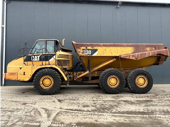 Zglobni istovarivač Cat 730: slika Zglobni istovarivač Cat 730
