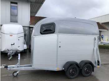 Novi Prikolica za prijevoz stoke BOECKMANN Champion Esprit silver+black Pferdeanhänger: slika Novi Prikolica za prijevoz stoke BOECKMANN Champion Esprit silver+black Pferdeanhänger