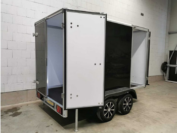 Novi Prikolica sa zatvorenim sandukom VARIANT Night Edition Tandem Tür Kofferanhänger: slika Novi Prikolica sa zatvorenim sandukom VARIANT Night Edition Tandem Tür Kofferanhänger