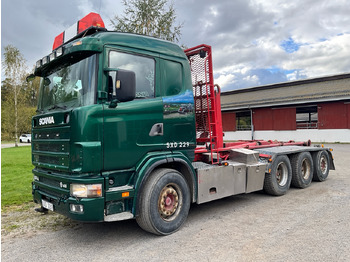 Kamion s kukastom dizalicom SCANIA 164