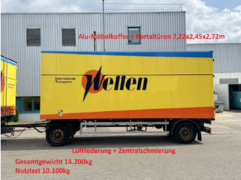 Prikolica sa zatvorenim sandukom