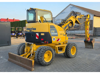 Bager na kotačima Komatsu PW 98MR-8, 2017 ROK, 5200 MTH, BEZ DPF i ADBLUE: slika Bager na kotačima Komatsu PW 98MR-8, 2017 ROK, 5200 MTH, BEZ DPF i ADBLUE