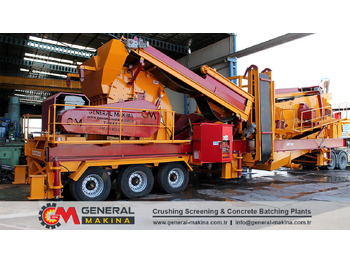 Novi Rudarski strojevi General Makina Crusher and Screener Sale From Manufacturer: slika Novi Rudarski strojevi General Makina Crusher and Screener Sale From Manufacturer