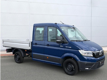 Dostavno vozilo s ravnom platformom, Dostavno vozilo s dvostrukom kabinom MAN TGE 3.180 Pritsche DOKA MR 4x4 LED TEMPOMAT: slika Dostavno vozilo s ravnom platformom, Dostavno vozilo s dvostrukom kabinom MAN TGE 3.180 Pritsche DOKA MR 4x4 LED TEMPOMAT