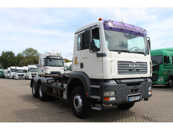 Kamion s kabelskim sustavom MAN TGA 26.360 * 6X4 * EURO 3 *: slika Kamion s kabelskim sustavom MAN TGA 26.360 * 6X4 * EURO 3 * Kamion s kabelskim sustavom MAN TGA 26.360 * 6X4 * EURO 3 *: slika Kamion s kabelskim sustavom MAN TGA 26.360 * 6X4 * EURO 3 *