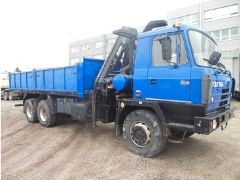 Kamion s otvorenim sandukom, Kamion s kranom Tatra T 815, 6X6, HIAB 144 B - 3 DUO: slika Kamion s otvorenim sandukom, Kamion s kranom Tatra T 815, 6X6, HIAB 144 B - 3 DUO