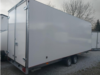 Prikolica sa zatvorenim sandukom Hochlader Koffer TFSP 600T.00 600x200x210cm aero Zurrsystem 13" (XXXL) 100km/h 3500kg: slika Prikolica sa zatvorenim sandukom Hochlader Koffer TFSP 600T.00 600x200x210cm aero Zurrsystem 13" (XXXL) 100km/h 3500kg