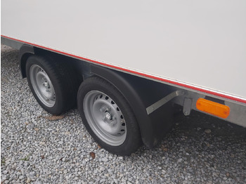 Prikolica sa zatvorenim sandukom Hochlader Koffer TFSP 600T.00 600x200x210cm aero Zurrsystem 13" (XXXL) 100km/h 3500kg: slika Prikolica sa zatvorenim sandukom Hochlader Koffer TFSP 600T.00 600x200x210cm aero Zurrsystem 13" (XXXL) 100km/h 3500kg