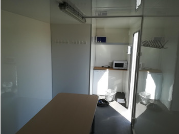 Građevinski kontejner, Prikolica Mobiles Büro 612x222x220cm Tür + Fenster + WC Raum (XXXL) 2000kg: slika Građevinski kontejner, Prikolica Mobiles Büro 612x222x220cm Tür + Fenster + WC Raum (XXXL) 2000kg