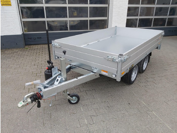 Kiper prikolica Saris Kipper K1 276 150 2000 2 276x150x30cm silver Handpumpe 13" (S) 2000kg: slika Kiper prikolica Saris Kipper K1 276 150 2000 2 276x150x30cm silver Handpumpe 13" (S) 2000kg