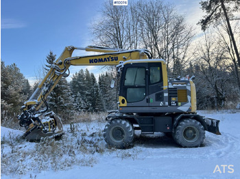 Bager na kotačima KOMATSU PW148