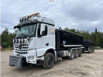 Kamion s kukastom dizalicom MERCEDES-BENZ Arocs