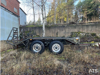 Prikolica s niskim utovarivačem Machine trolley with ramps: slika Prikolica s niskim utovarivačem Machine trolley with ramps