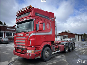 Kamion s kukastom dizalicom SCANIA R 500