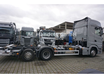 Transporter kontejnera/ Kamion s izmjenjivim sanducima Scania S450 HighLine LL BDF *Retarder/Lenk+Lift/LBW/AHK: slika Transporter kontejnera/ Kamion s izmjenjivim sanducima Scania S450 HighLine LL BDF *Retarder/Lenk+Lift/LBW/AHK