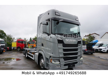 Transporter kontejnera/ Kamion s izmjenjivim sanducima SCANIA S 450