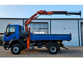 Kiper, Kamion s kranom Iveco Trakker 190T33 4x4 Euro5 Kran Atlas 120.2E Funk: slika Kiper, Kamion s kranom Iveco Trakker 190T33 4x4 Euro5 Kran Atlas 120.2E Funk