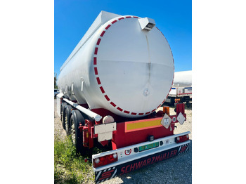 Poluprikolica cisterna Schwarzmüller TS 3/E ADR, 6 Kammern Treibstoff Fuel: slika Poluprikolica cisterna Schwarzmüller TS 3/E ADR, 6 Kammern Treibstoff Fuel
