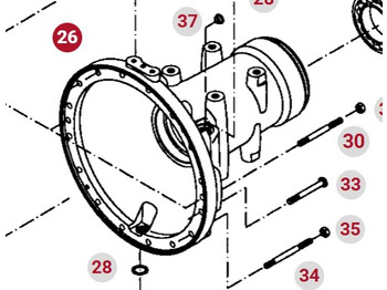 Reduktor pogona FENDT
