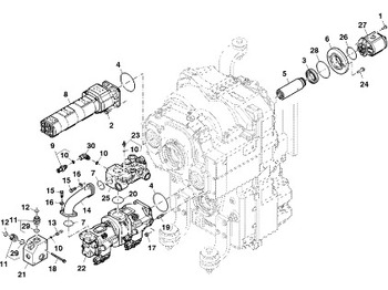 Hidraulična pumpa JOHN DEERE