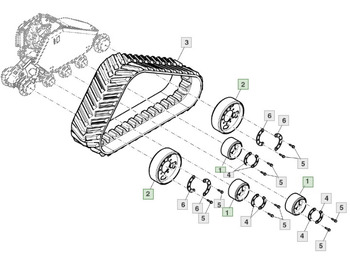 Gusjenice JOHN DEERE