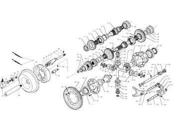 Mjenjač i dijelovi MASSEY FERGUSON