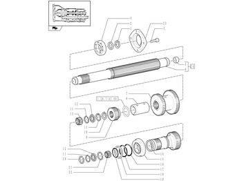 Mjenjač i dijelovi NEW HOLLAND
