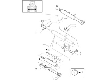 Hidraulični cilindar NEW HOLLAND