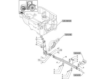 Hidraulični cilindar NEW HOLLAND