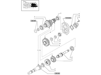 Mjenjač i dijelovi NEW HOLLAND