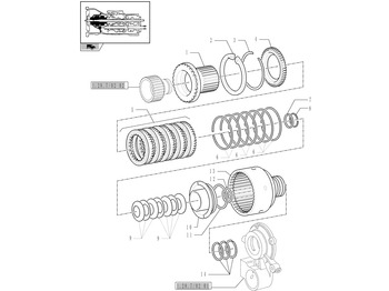 Mjenjač i dijelovi NEW HOLLAND