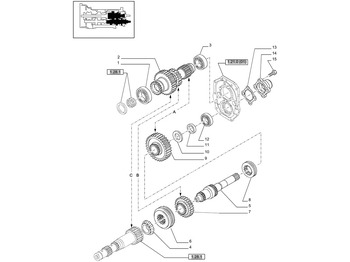 Mjenjač i dijelovi NEW HOLLAND