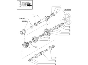 Mjenjač i dijelovi NEW HOLLAND