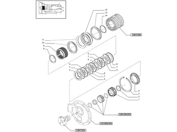 Mjenjač i dijelovi NEW HOLLAND