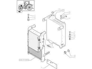 Hladnjak NEW HOLLAND