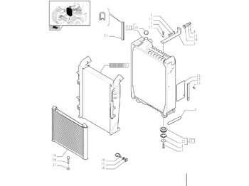 Hladnjak NEW HOLLAND