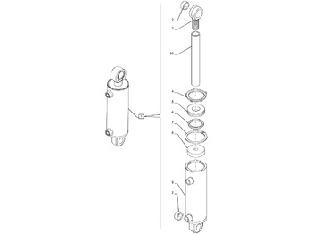 Hidraulični cilindar NEW HOLLAND