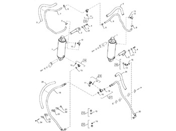 Hidraulični cilindar NEW HOLLAND