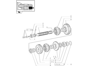 Mjenjač i dijelovi NEW HOLLAND