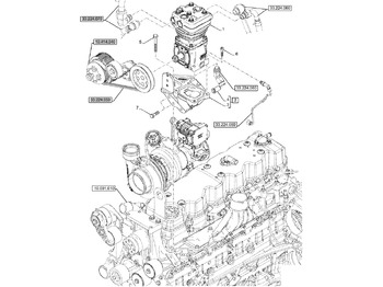 Motor i dijelovi NEW HOLLAND